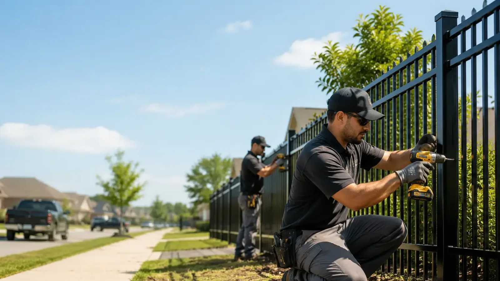 Metal Fence Installation in Carrollton, OH